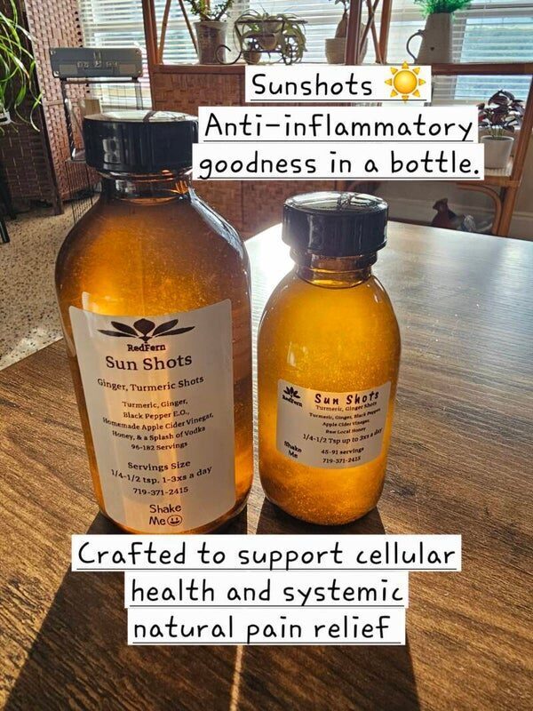 RedFern Sun Shots turmeric-ginger anti-inflammatory extract